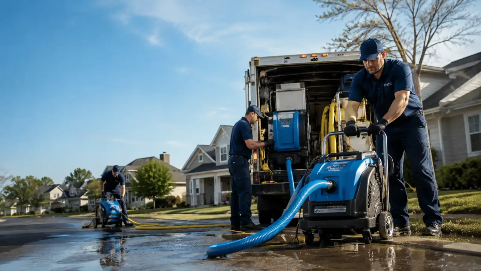 Flood Damage Cleanup in Lanse, PA